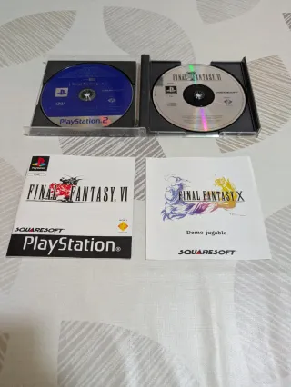 Final Fantasy VI PS1 Completo PAL Spagna