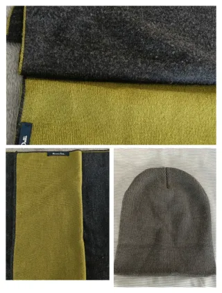 Conjunto Bufanda Massimo Dutti + regalo gorro