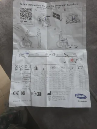 Cojín para silla de ruedas