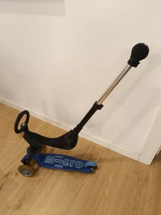 Patinete Micro Mini 3en1 Azul