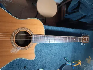 Washburn WMJ21SCE Guitarra Acústica Natural