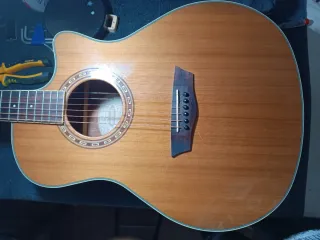 Washburn WMJ21SCE Guitarra Acústica Natural