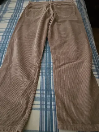 Pantalones Beige Corduroy