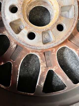 Centro de llanta BBS 771 ( RX-II) Golf 4  IV GTI