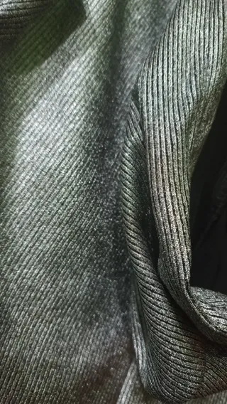 Top plateado metalizado sin mangas