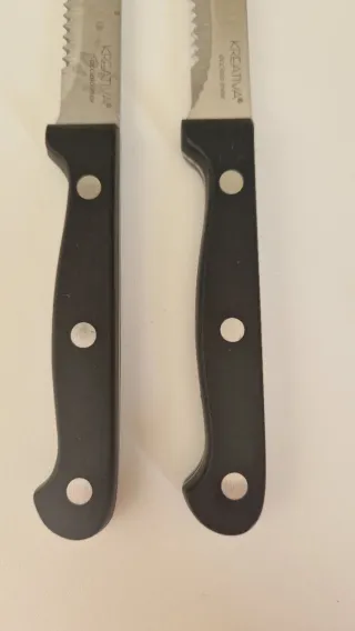 Set 4 Coltelli da Carne Kreativa