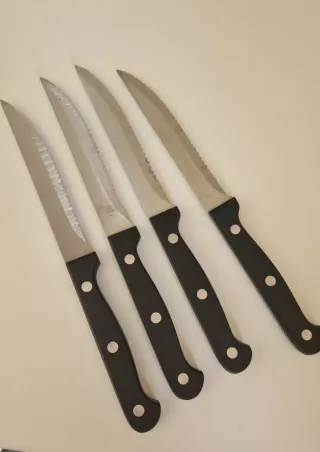 Set 4 Coltelli da Carne Kreativa