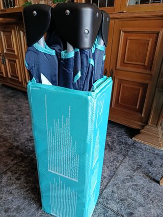 Cuna de viaje con colchón