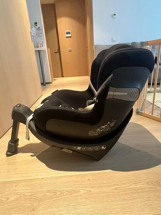 Silla coche Cybex giratoria negra