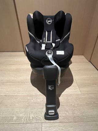Silla coche Cybex giratoria negra