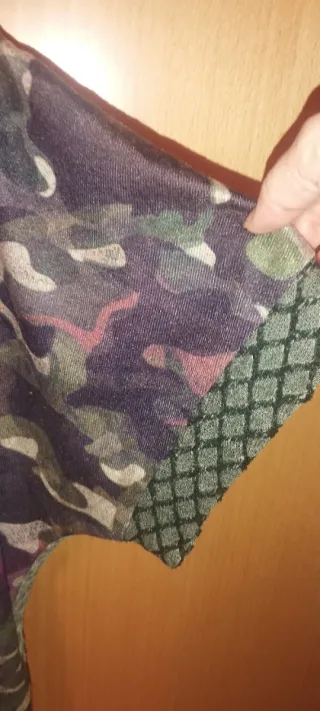 Camiseta Camuflaje Mujer Talla M