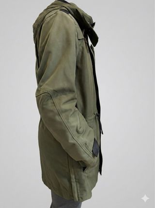 Chaqueta moto RevIT Dayton Verde Impermeable Forro