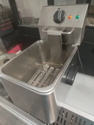 Freidora eléctrica de 1 seno