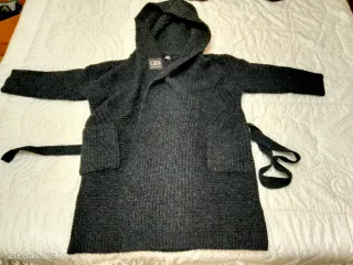 Cardigan invernale QN taglia unica grigio