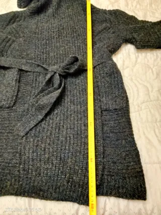 Cardigan invernale QN taglia unica grigio