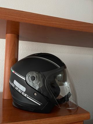 Casco de Moto Talla M, negro con poco uso