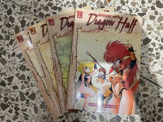 Coleccion Manga Dragon Half 4 tomos.