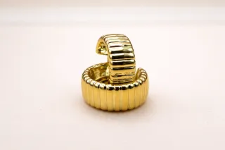 Pendientes Aro Dorados grueso premium