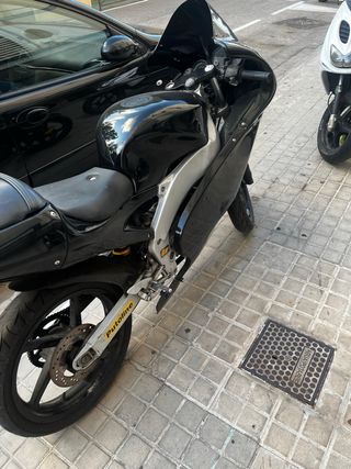 Aprilia RS 50 Deportiva Negra