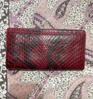 Portafoglio Michael Kors effetto pitone