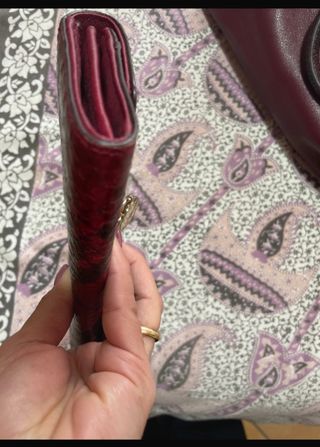 Portafoglio Michael Kors effetto pitone