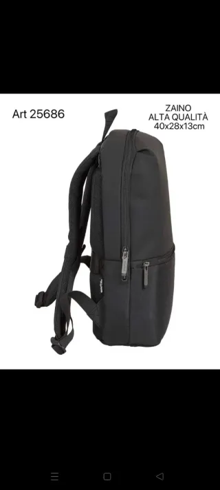 Zaino Safta Alta Qualità 40x28x13cm