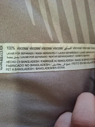 Pantalón flojo fino verde talla S