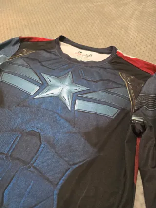 Rashguard Captain America