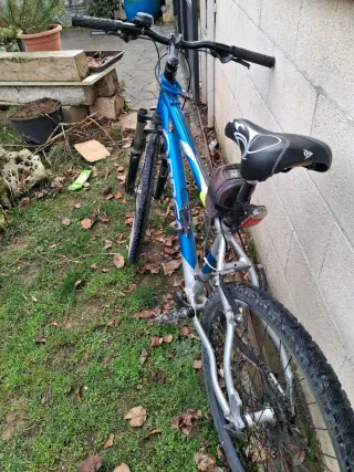 Bicicleta Orbea Azul y Plata