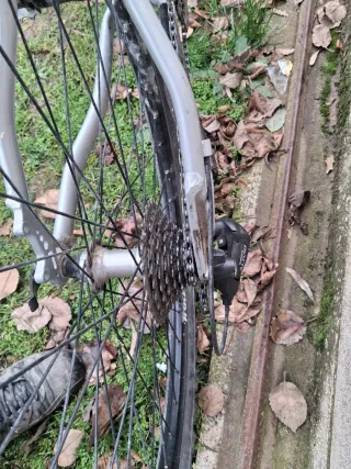 Bicicleta Orbea Azul y Plata