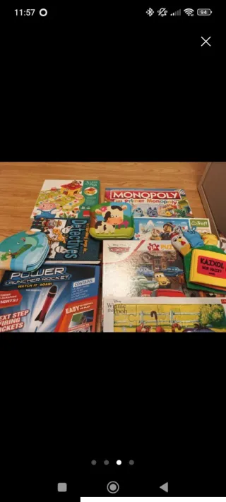 Lote de juegos infantiles