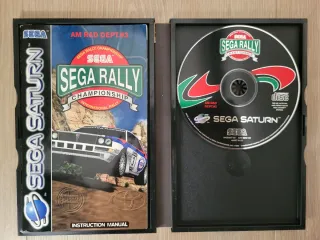 ×4 Juegos Sega Saturn Caja y Manuales