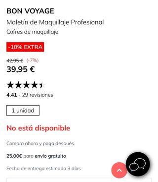 Maletín de maquillaje rosa y plateado