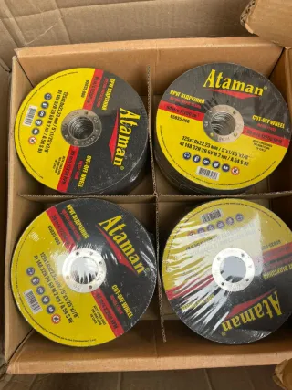 Discos de corte Ataman 125mm