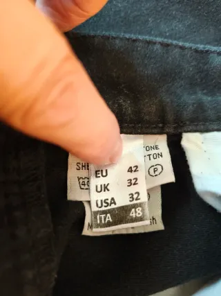 Pantaloni uomo Sea Barrier velluto liscio neri