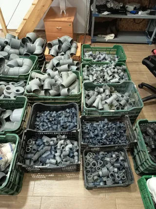 Lote Piezas PVC Varias Medidas