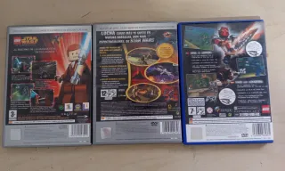 Lote 3 Juegos PS2: Star Wars, Bionicle