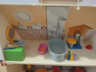 Casa Playmobil con accesorios