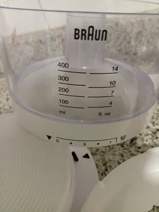 Exprimidor Eléctrico Braun Blanco