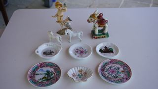 Platos cerámica pintado a mano ver medidas y fotos