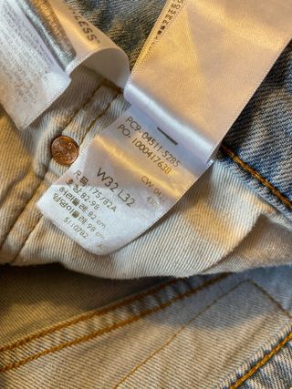 Levis 511 W32 L32 Jeans Azules