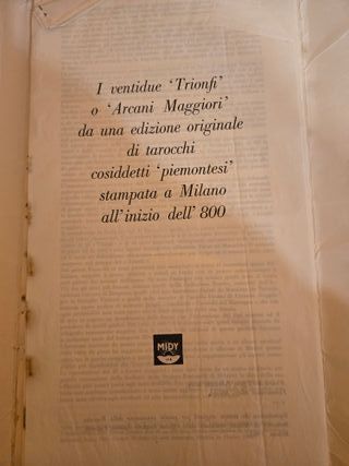 Tarocchi - I Trionfi Arcani Maggiori