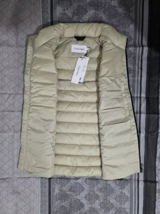 Chaleco Calvin Klein Hombre Talla L Beige