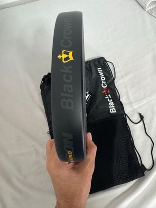 Pala de pádel Black Crown Patron Gold (PRECINTADA)