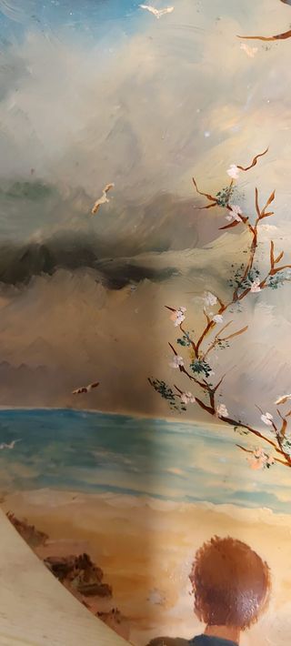 Piatto Decorativo Dipinto Autografato