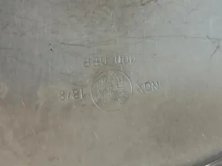 Cesto portapane vintage acciaio inox