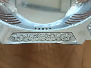 Cesto portapane vintage acciaio inox