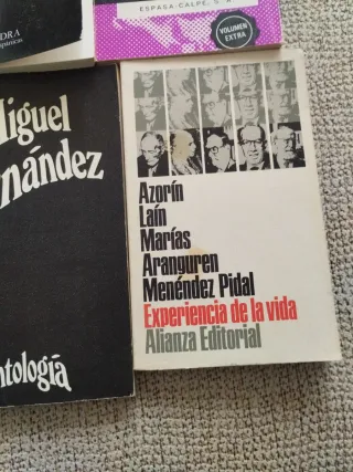 Lote libros poesía y teatro.