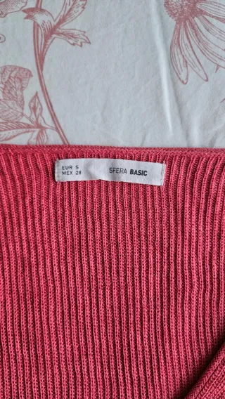 Jersey rojo de punto