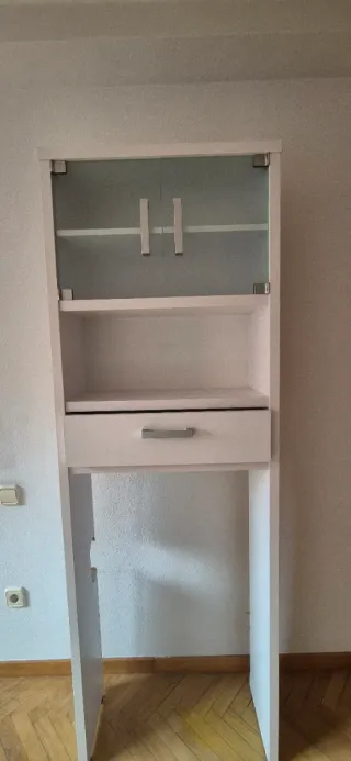 Armario baño blanco 66x190cm